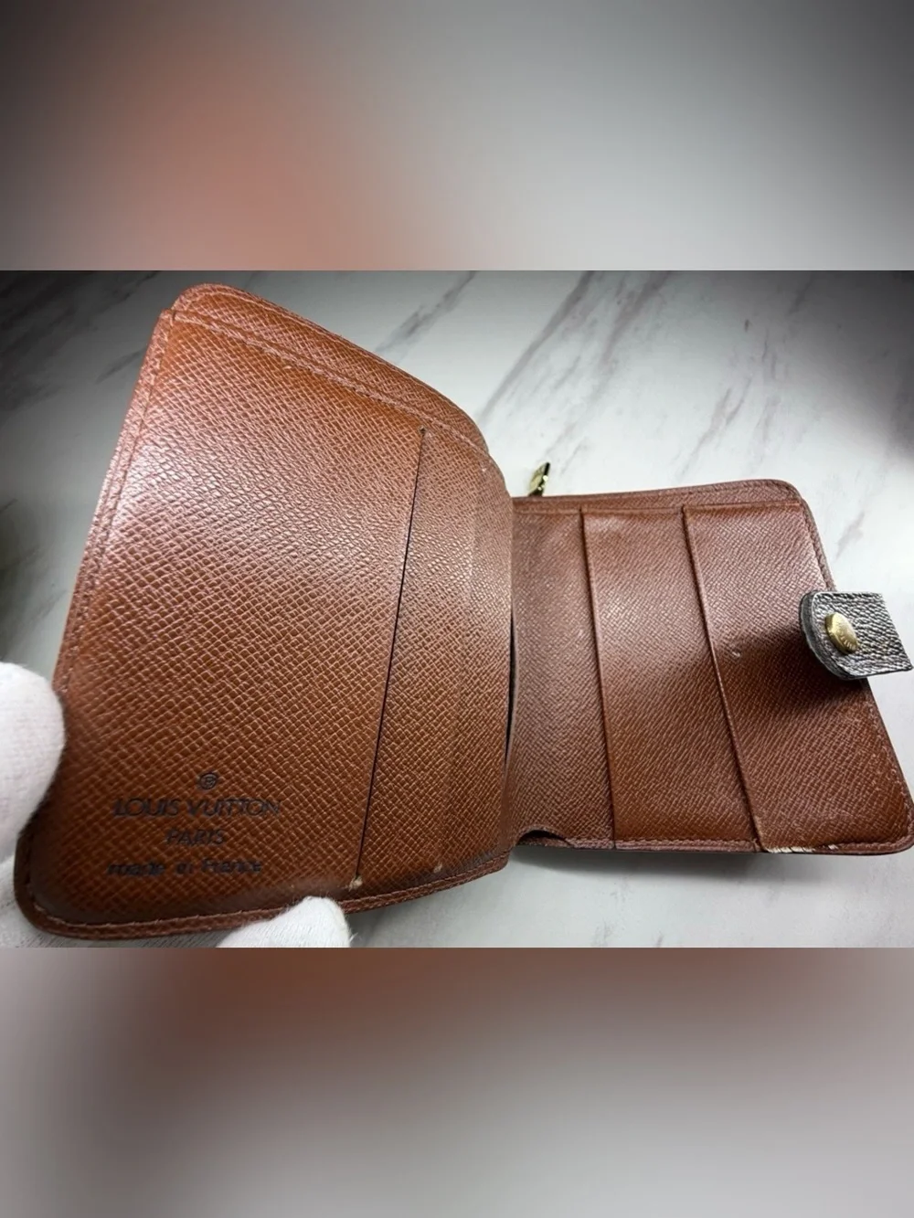 Louis Vuitton Monogram Brown Women's Wallet Bifold